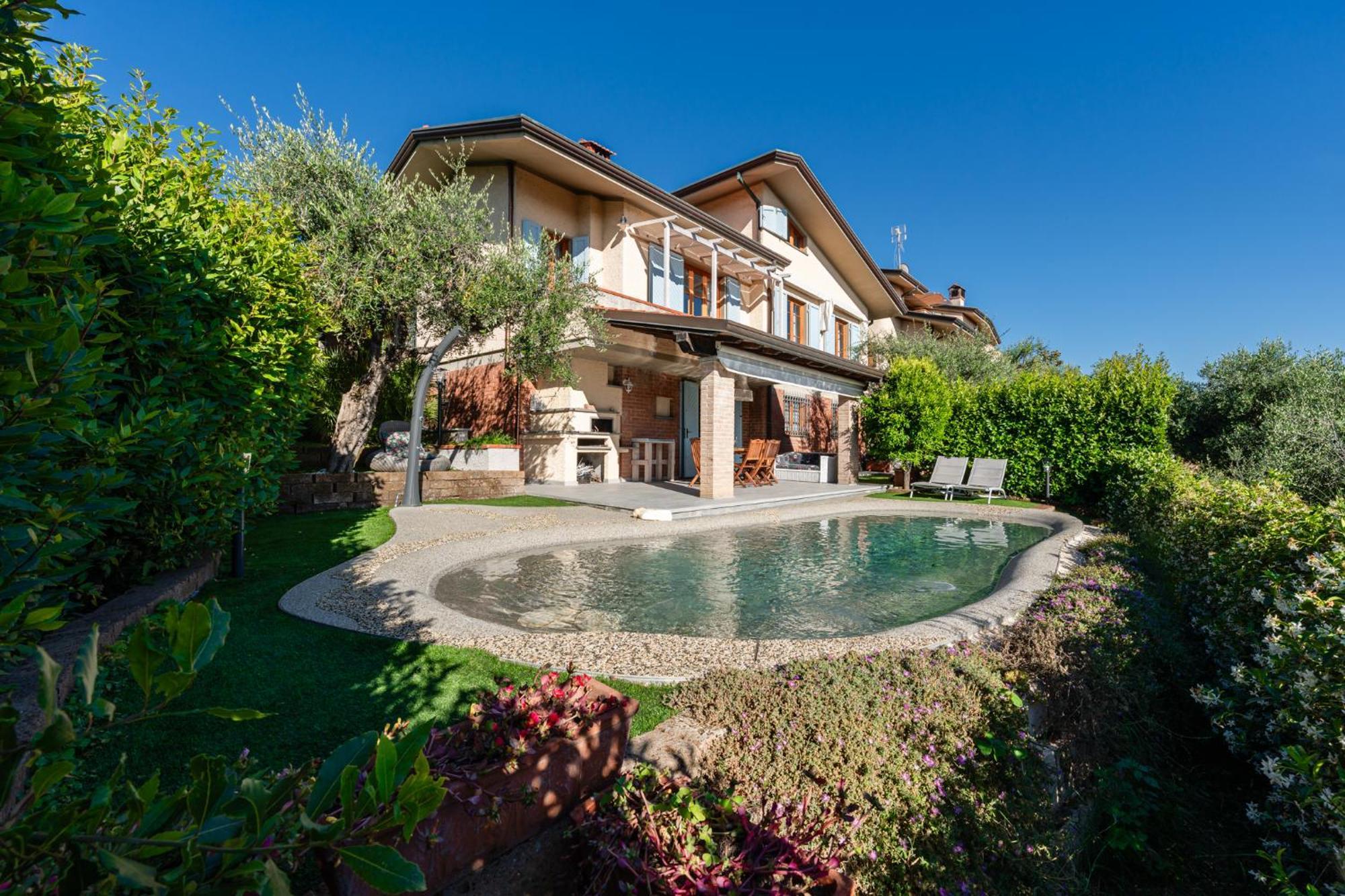 Le Lanterne - Villa Vista Mare Massarosa Bagian luar foto