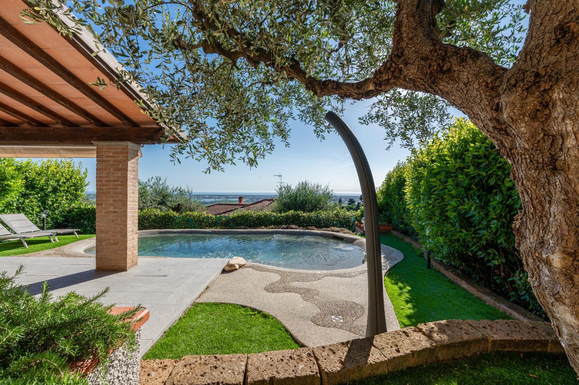 Le Lanterne - Villa Vista Mare Massarosa Bagian luar foto