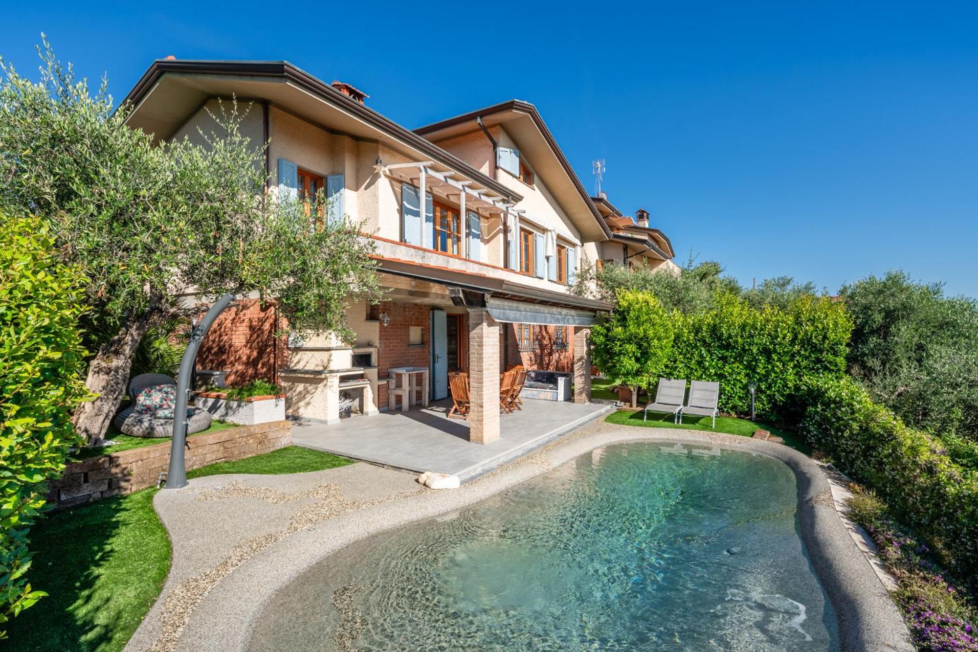 Le Lanterne - Villa Vista Mare Massarosa Bagian luar foto